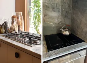 Cooktop a gás ou por indução? Entenda as diferenças para escolher o ideal para sua cozinha planejada