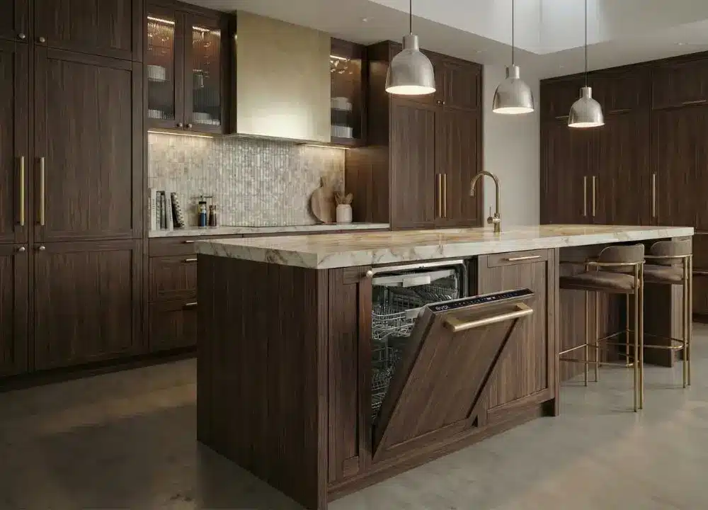 lava louça embutida para cozinhas de alto padrão