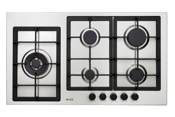 COOKTOP SIENA_FRONTAL 5 Prata