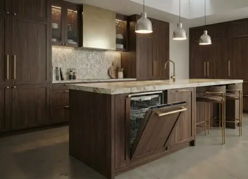 lava louça embutida para cozinhas de alto padrão